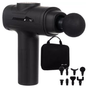 Massagepistol med 8 massagehoveder