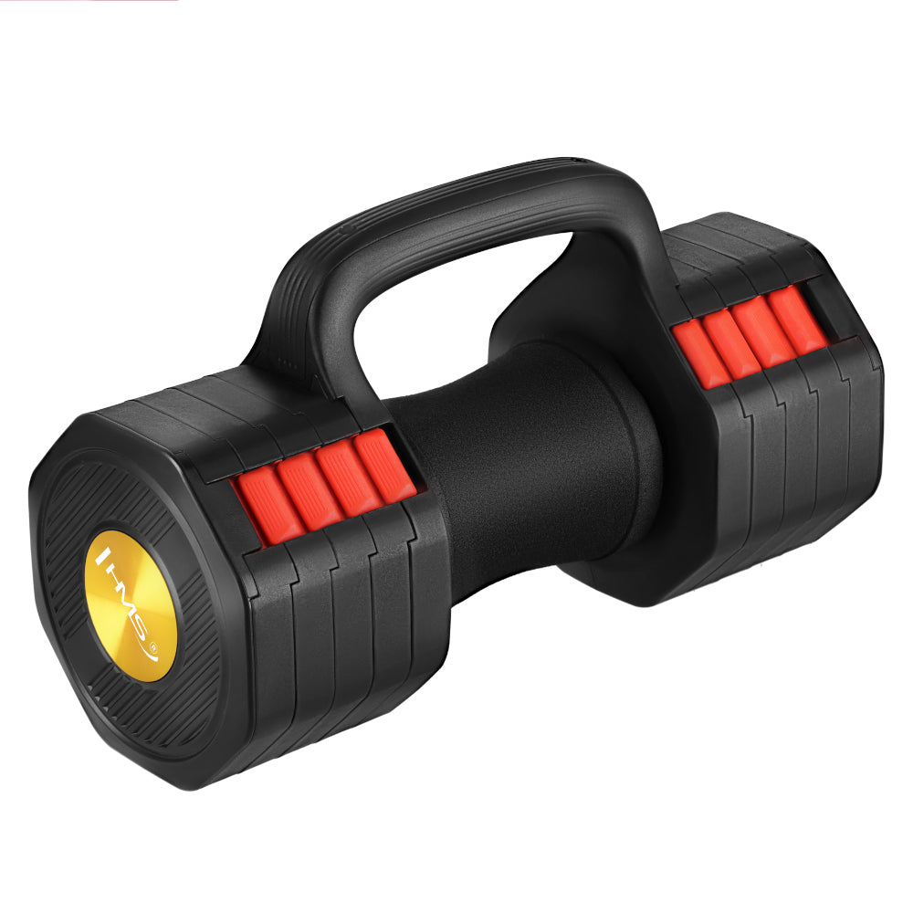 HMS 3-I-1 Justerbar Håndvægt, Kettlebell & Push Up