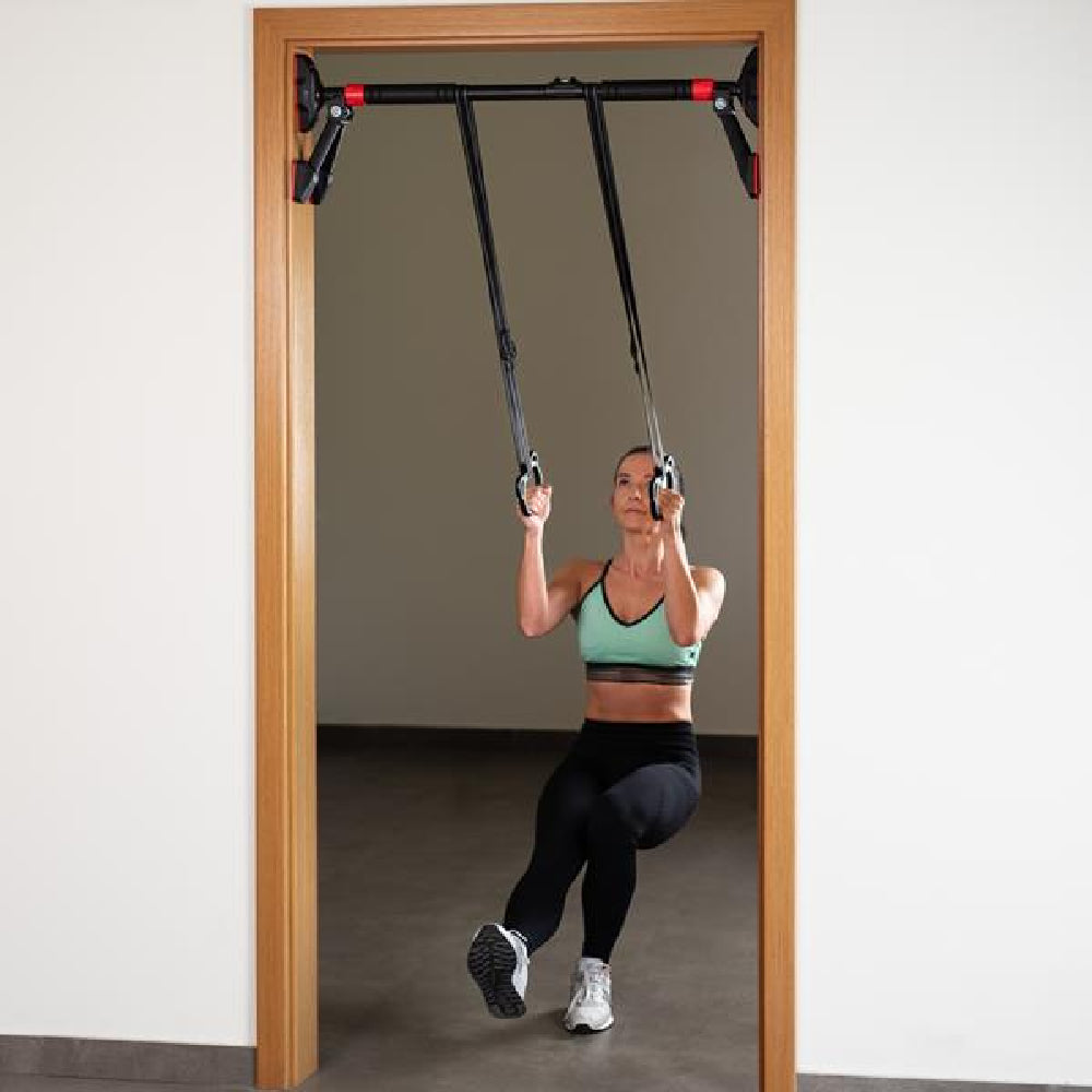 HMS Justerbar Pull Up Bar til dørkarm 96-130 cm