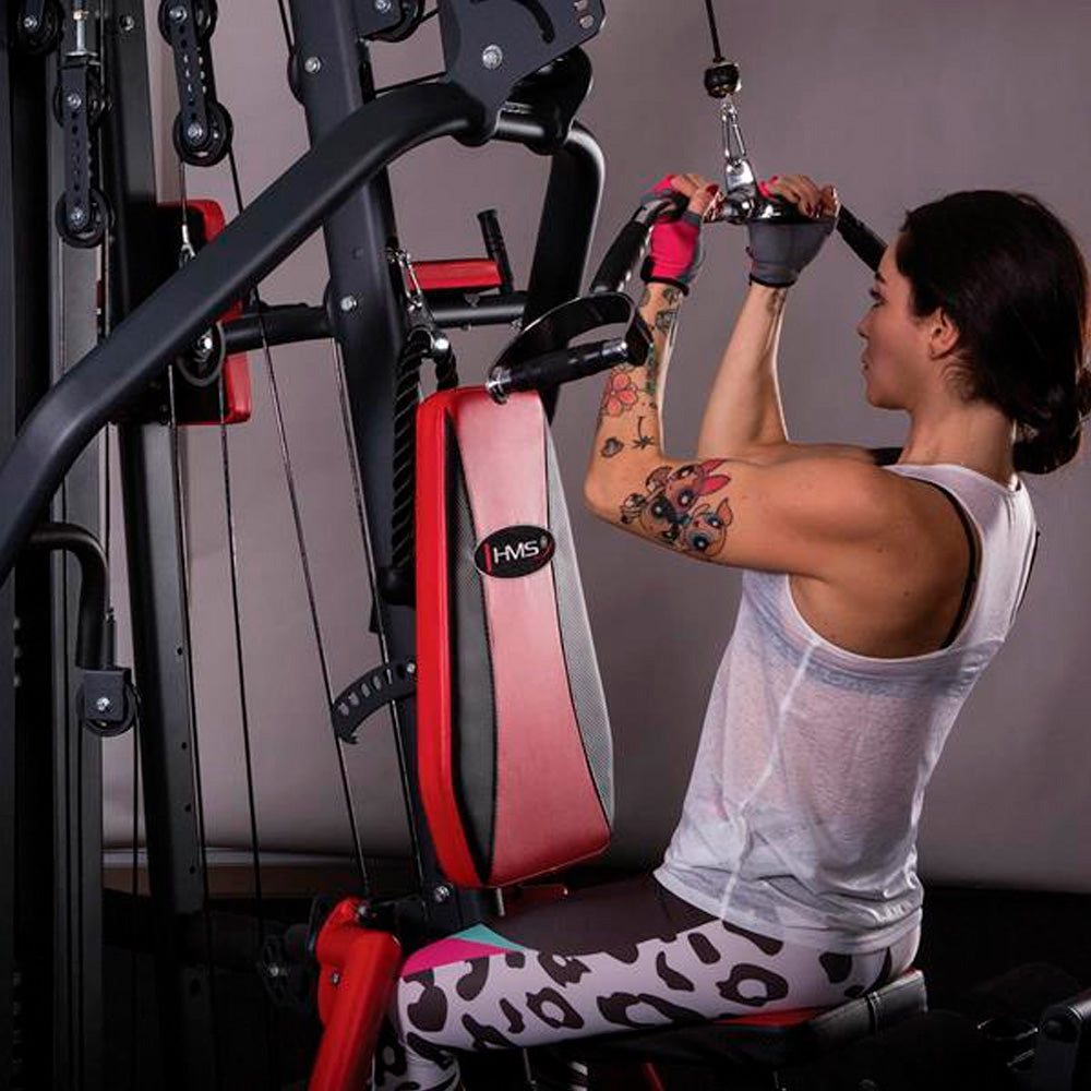 Lang Lat pulldown trækstang med parallelt gummigreb