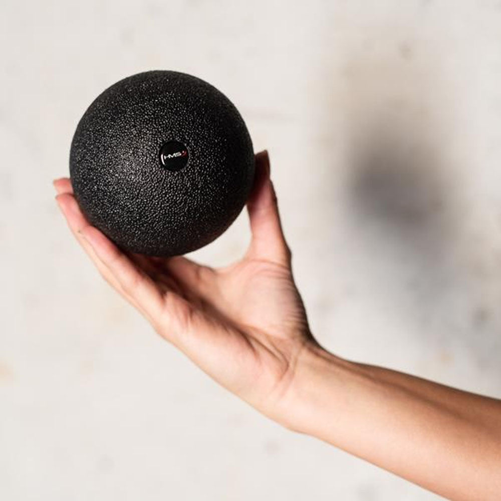 Massagebold Sort - Ø12 cm
