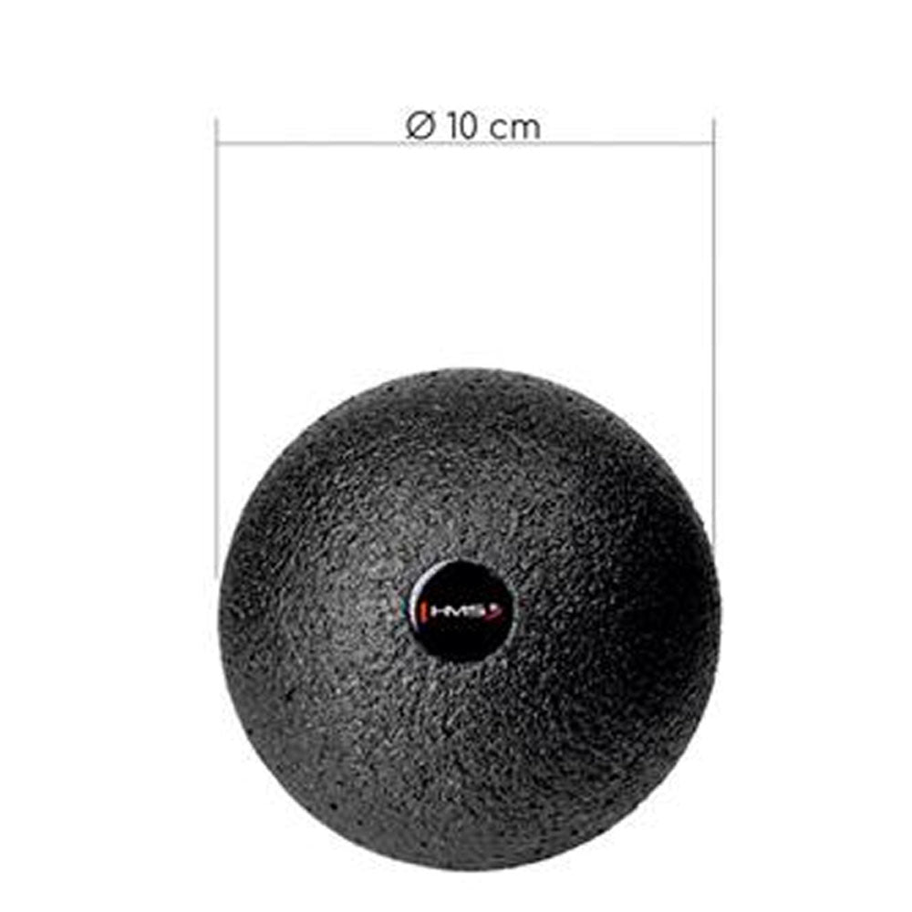 Massagebold Sort - Ø10 cm
