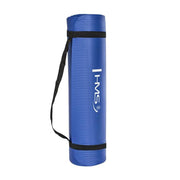 Yogamåtte Blå - 10 mm