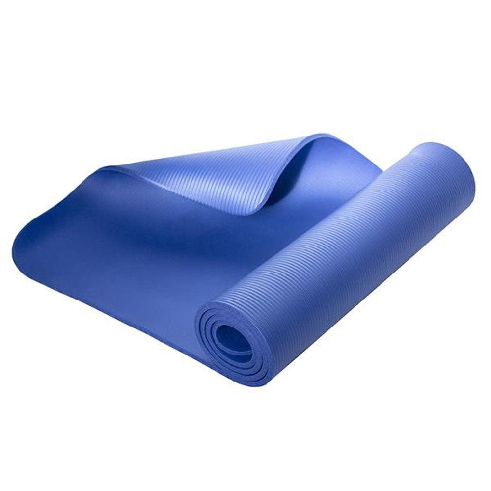Yogamåtte Blå - 10 mm