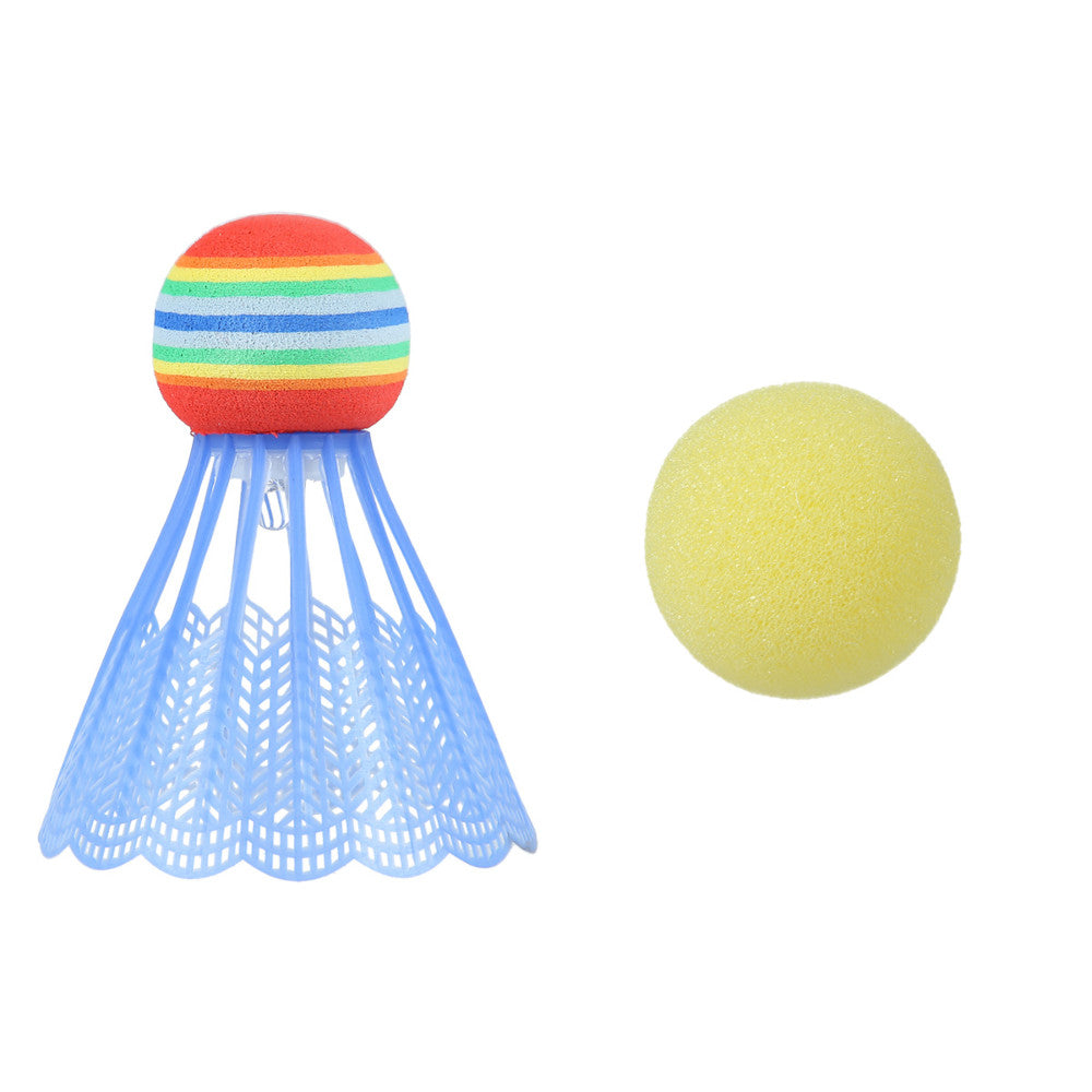 Badminton Boldsæt - Skumbold & LED Fjerbold