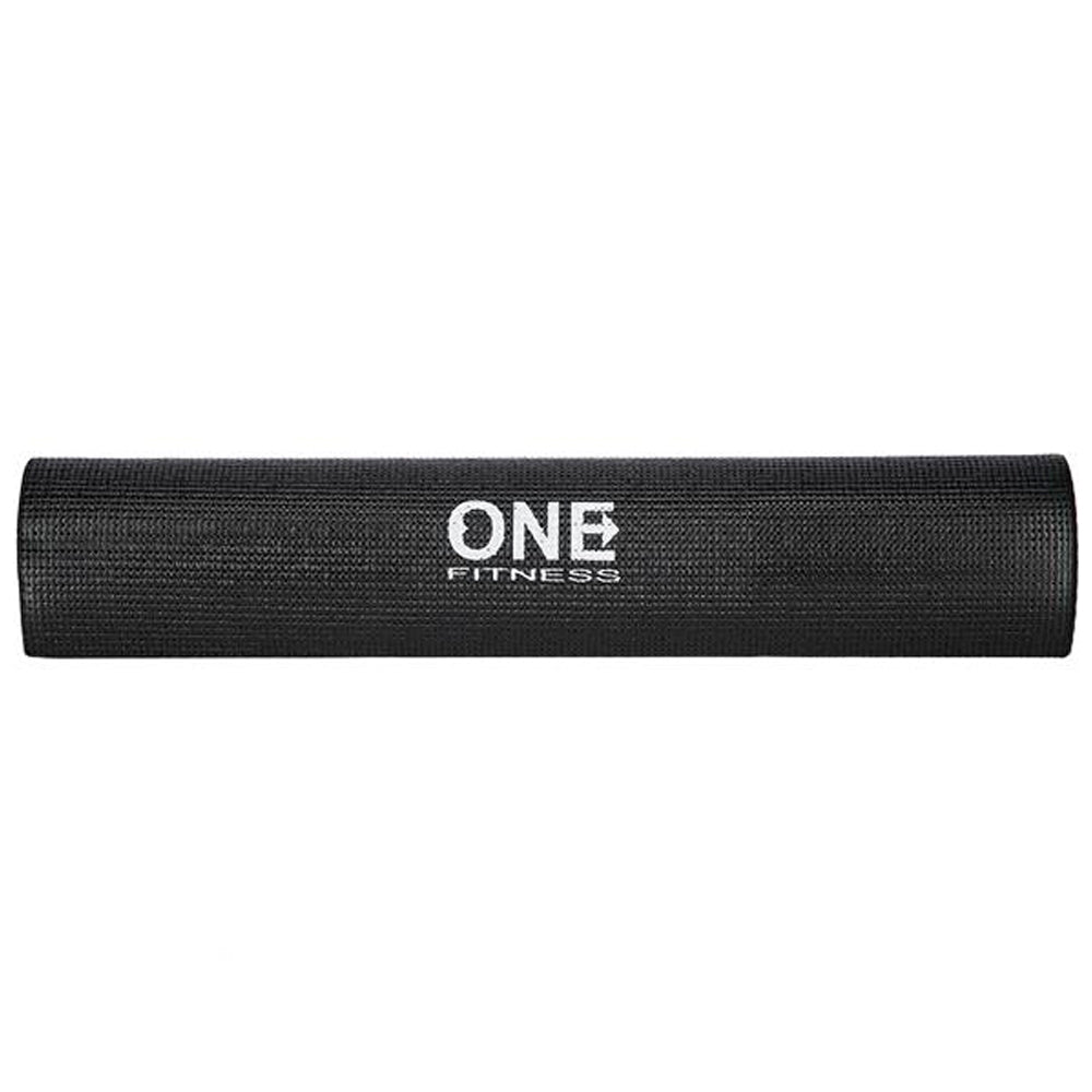 ONE Træningsmåtte Sort - 6 mm