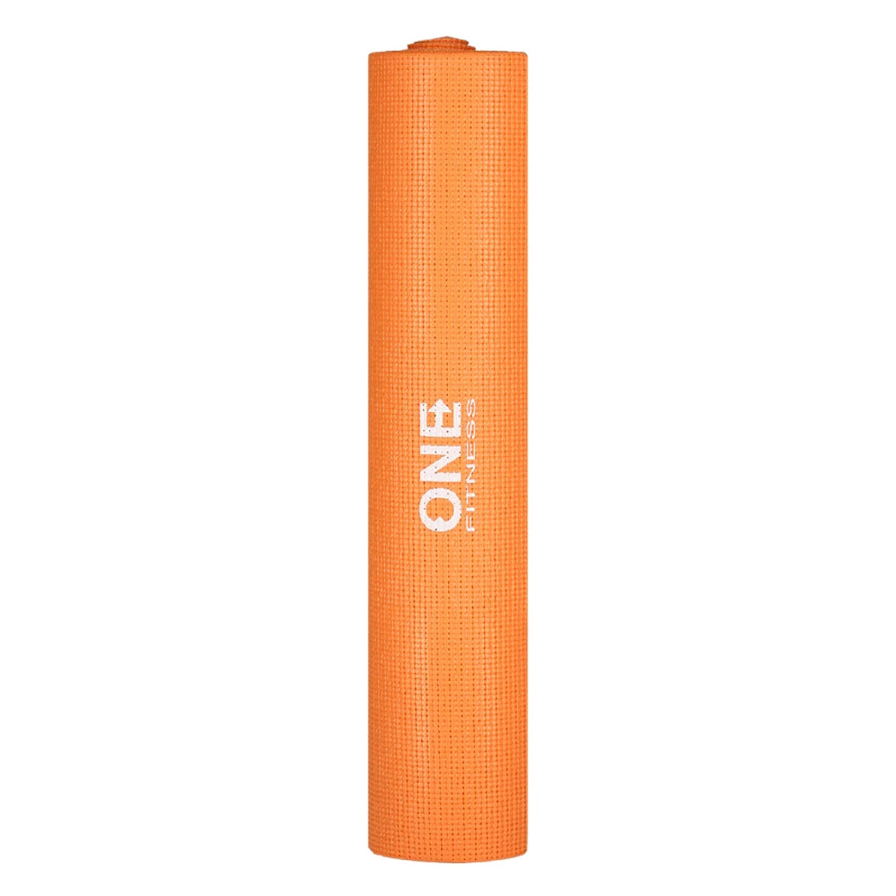 Yogamåtte Orange - 6 mm