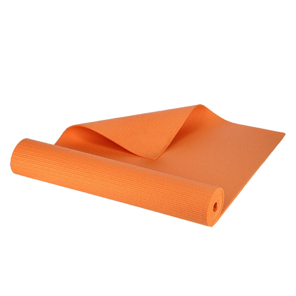 Yogamåtte Orange - 6 mm