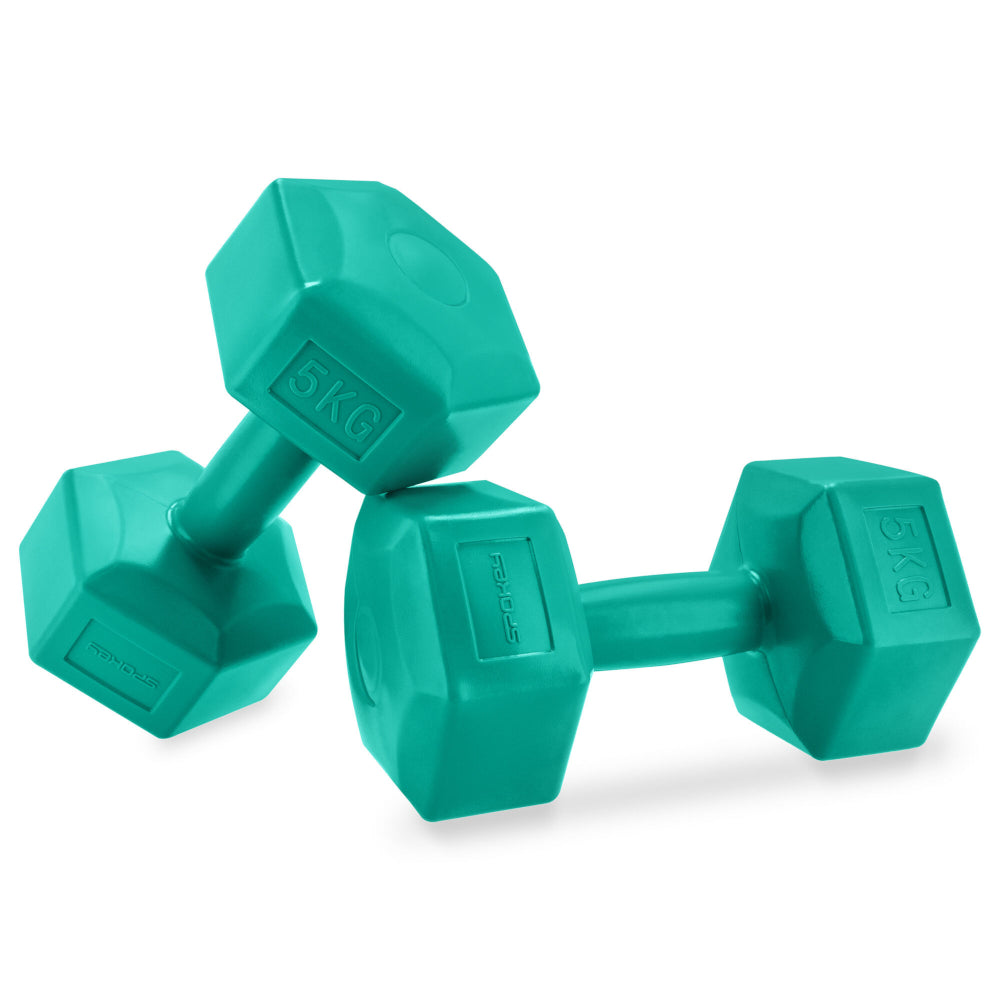 Spokey Håndvægtsæt - 2x 5 kg