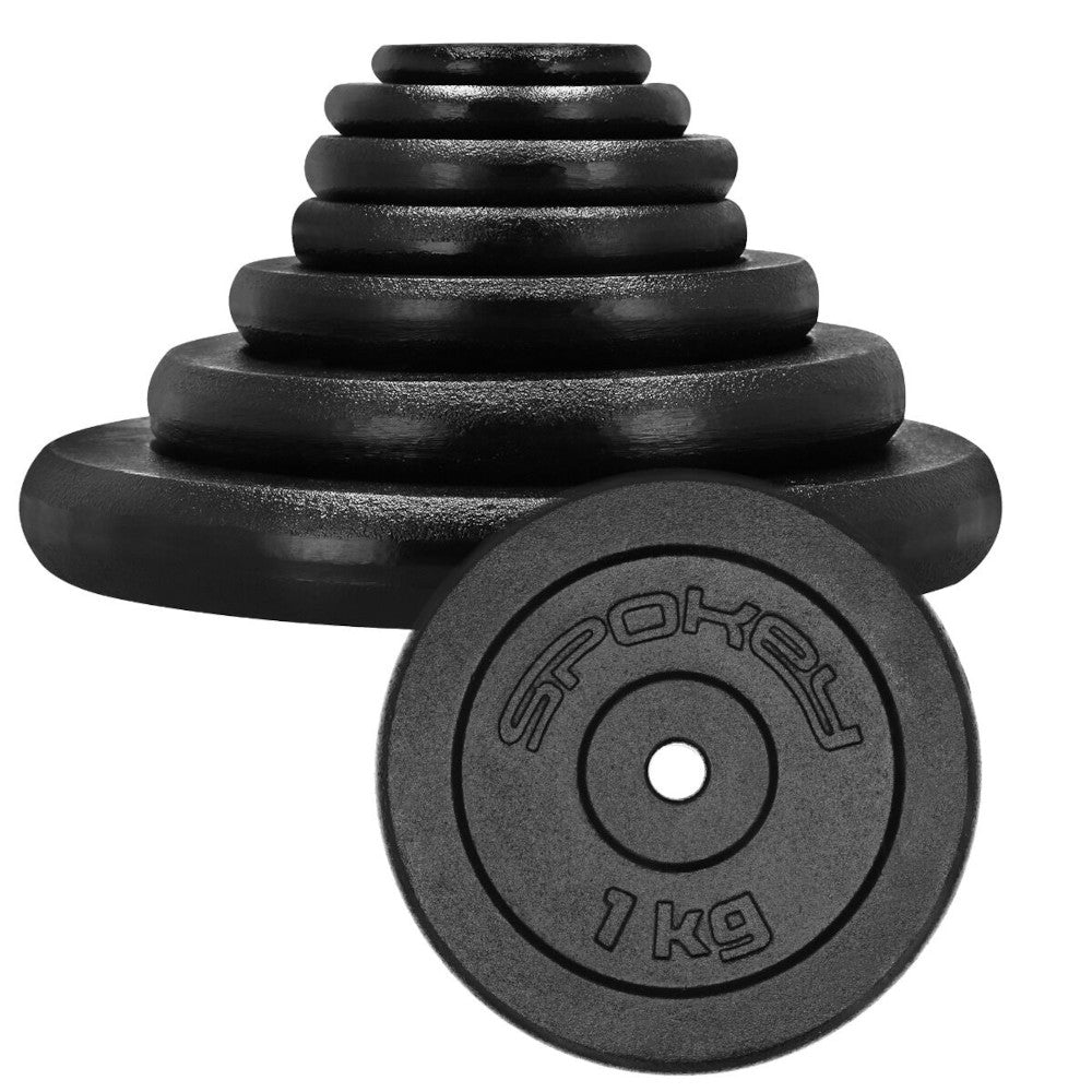 Spokey Vægtskive Støbejern - 1 kg