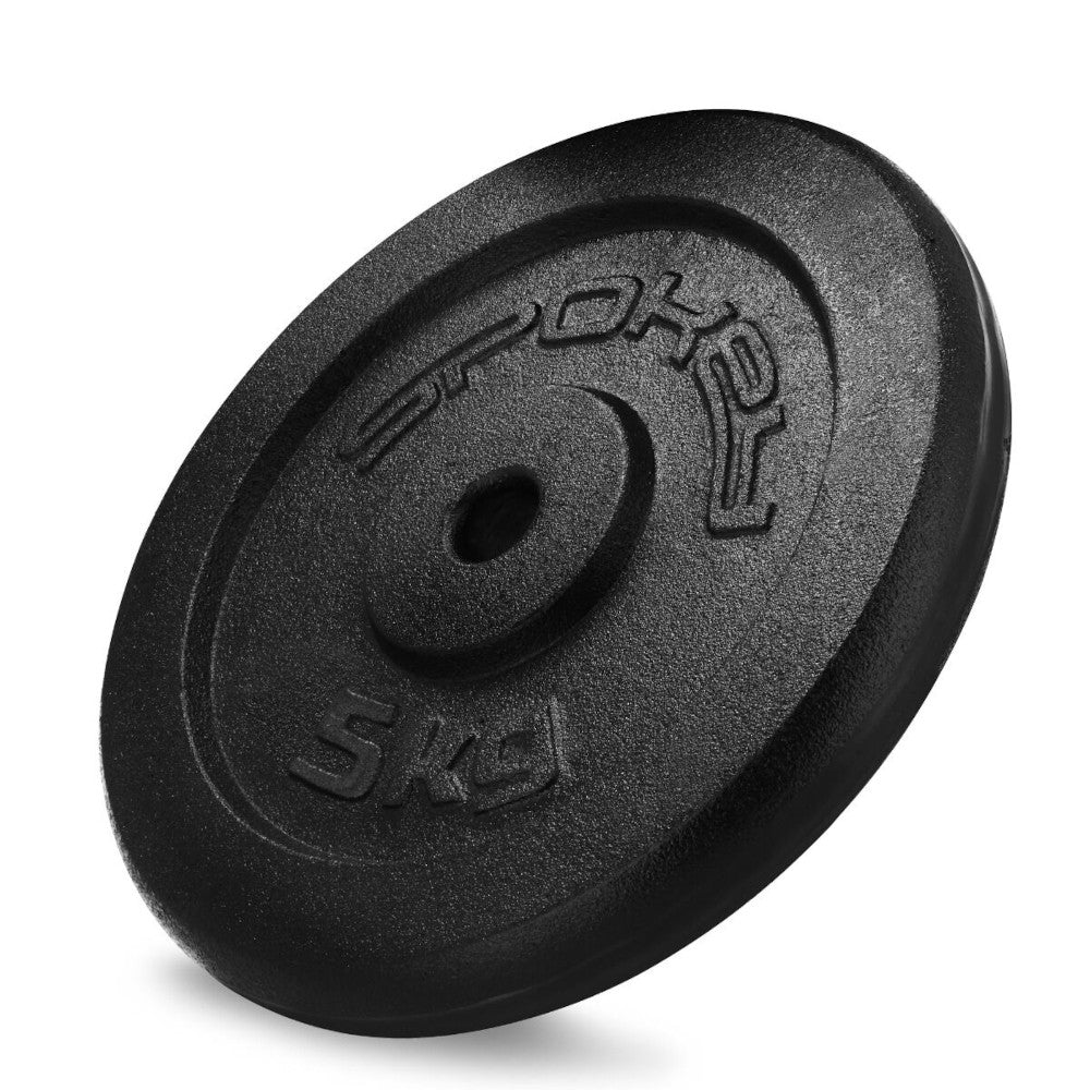 Spokey Vægtskive Støbejern - 5 kg
