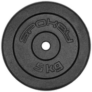 Spokey Vægtskive Støbejern - 5 kg