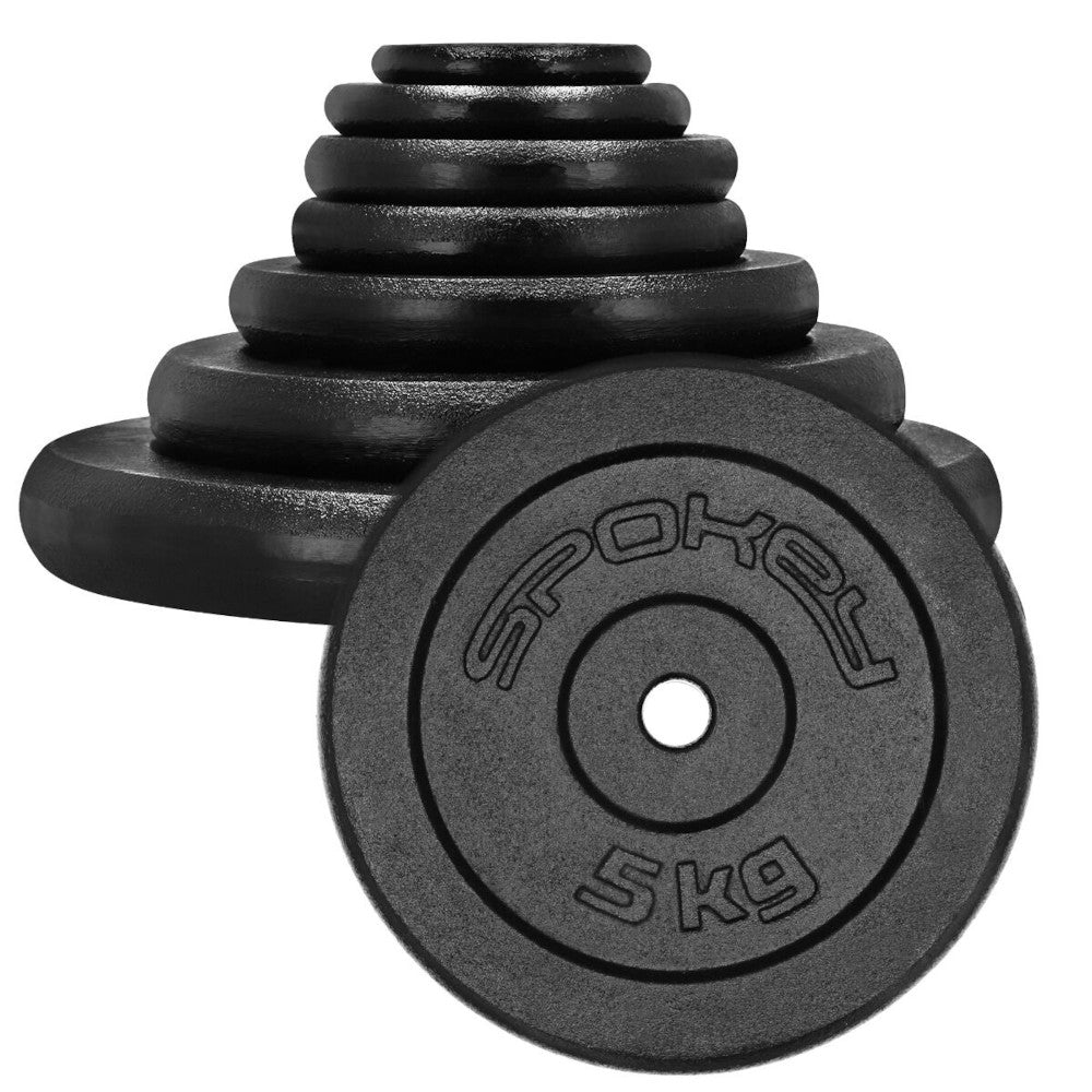 Spokey Vægtskive Støbejern - 5 kg