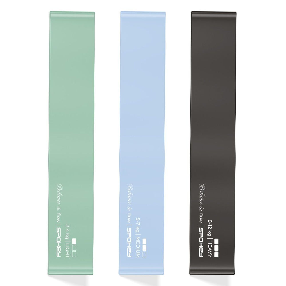 Booty Band Træningselastikker 3-pak (2-12 kg)