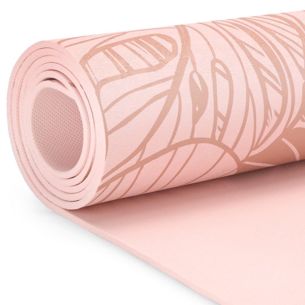 Spokey Yogamåtte Lyserød - 4 mm