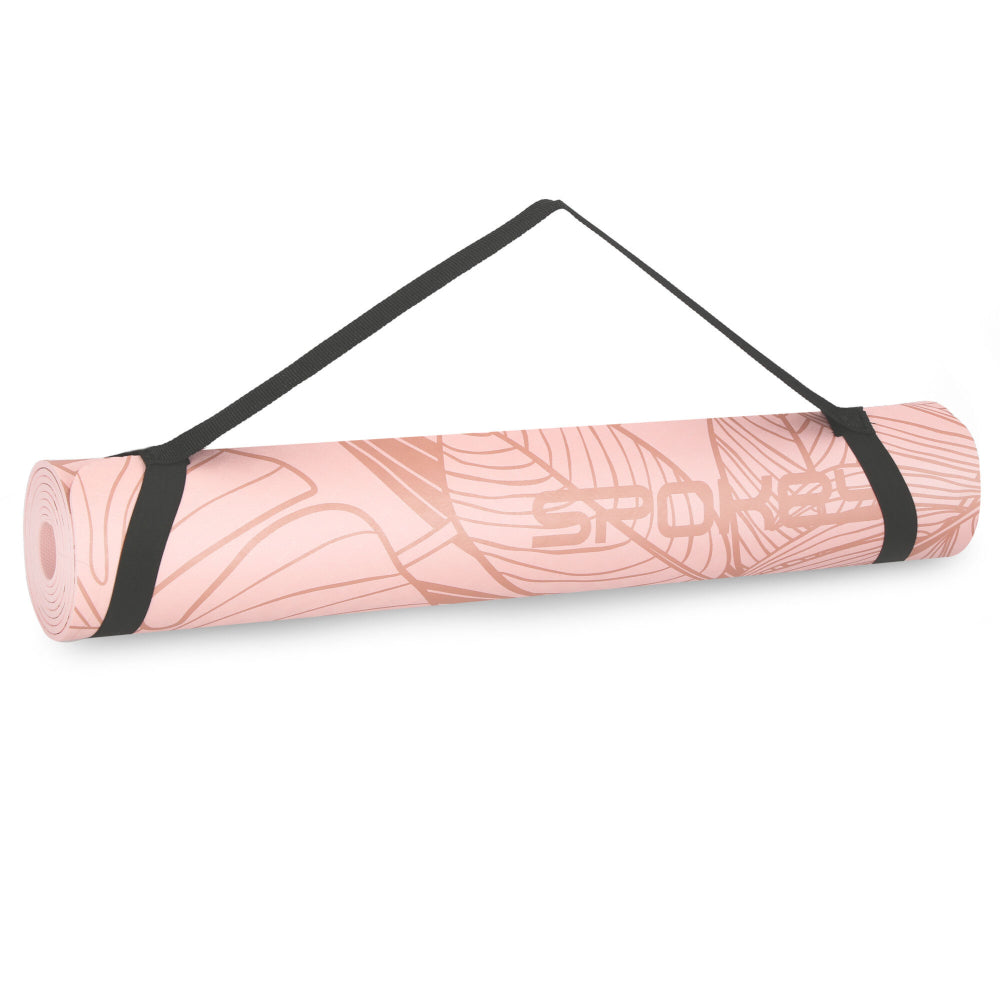 Spokey Yogamåtte Lyserød - 4 mm