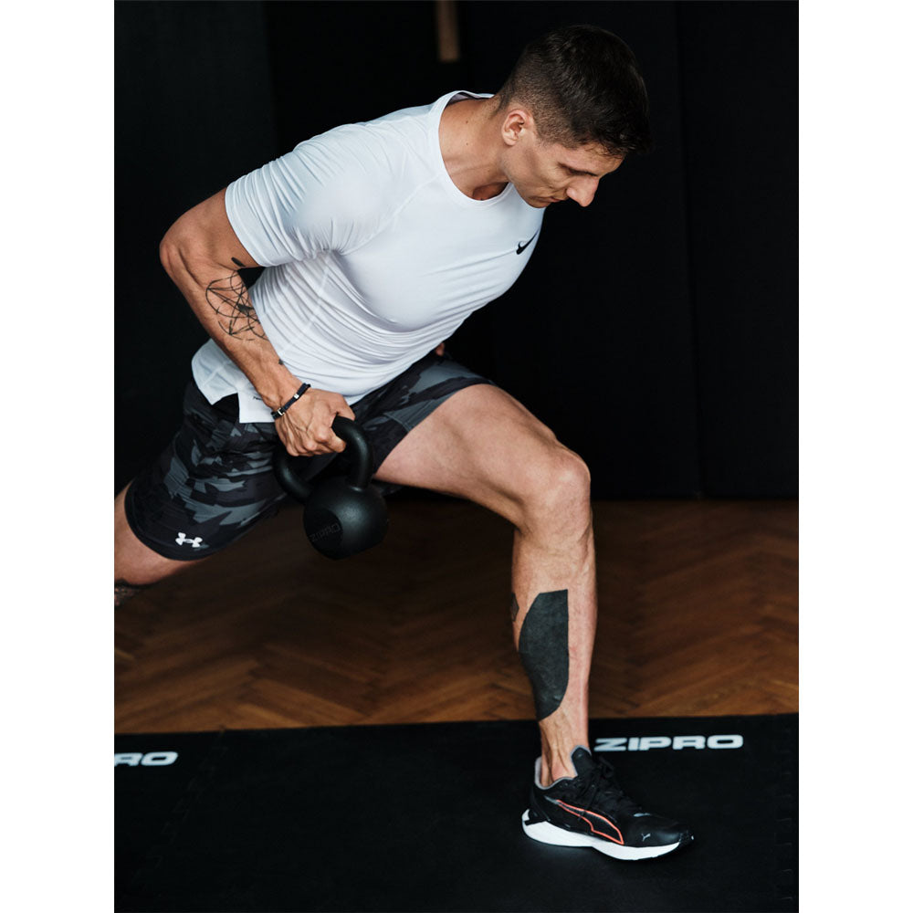 Zipro Støbejern Kettlebell - 10 kg