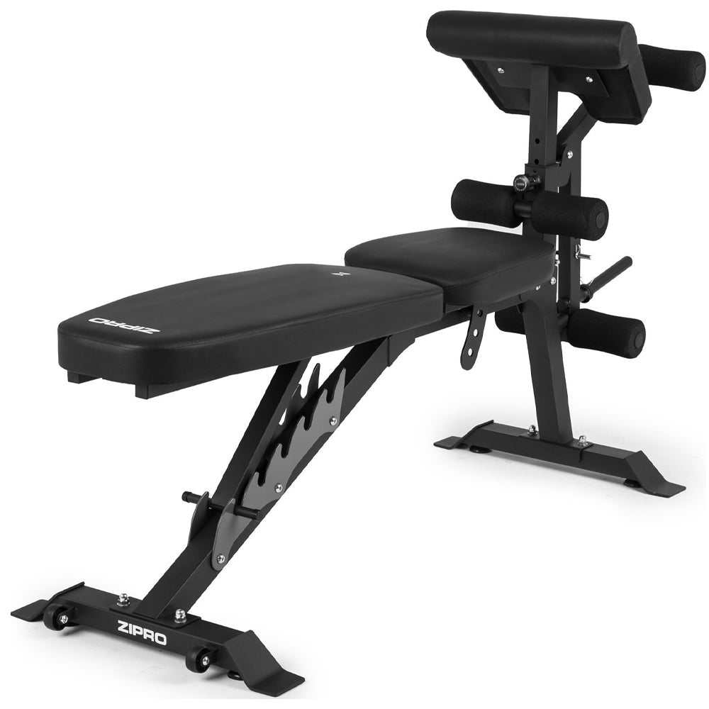 Komplet Sæt Træningsbænk & Squat Rack