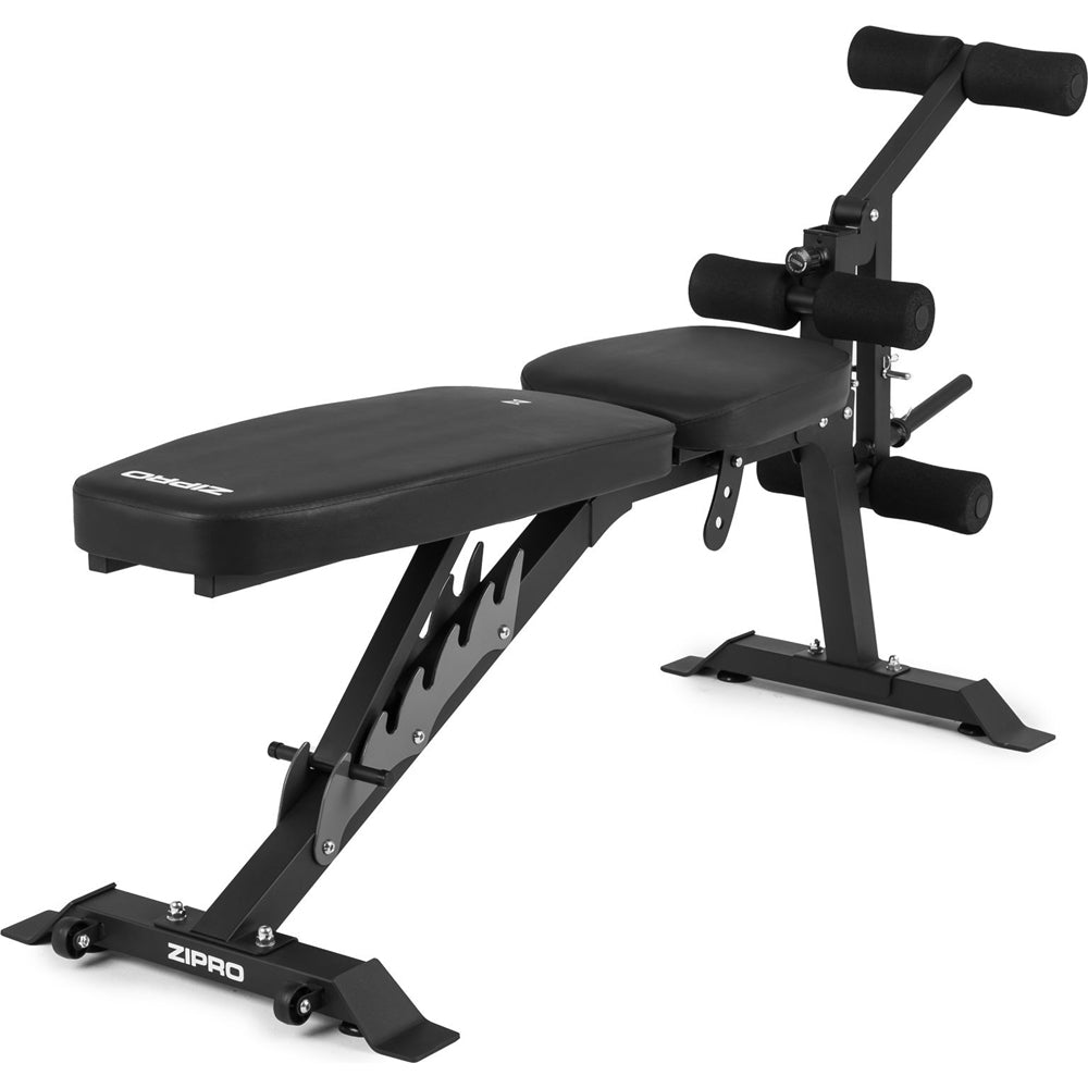 Komplet Sæt Træningsbænk & Squat Rack